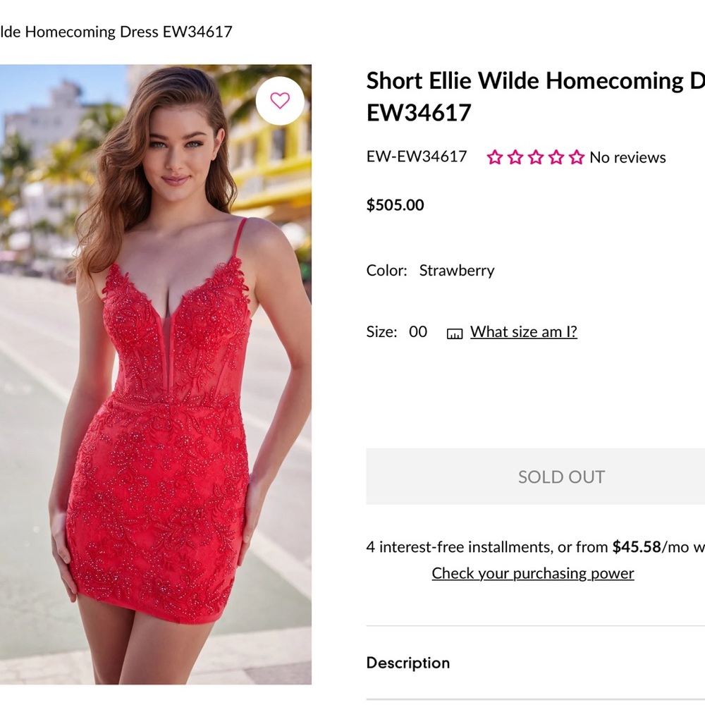 Gorgeous Ellie Wilde Dress